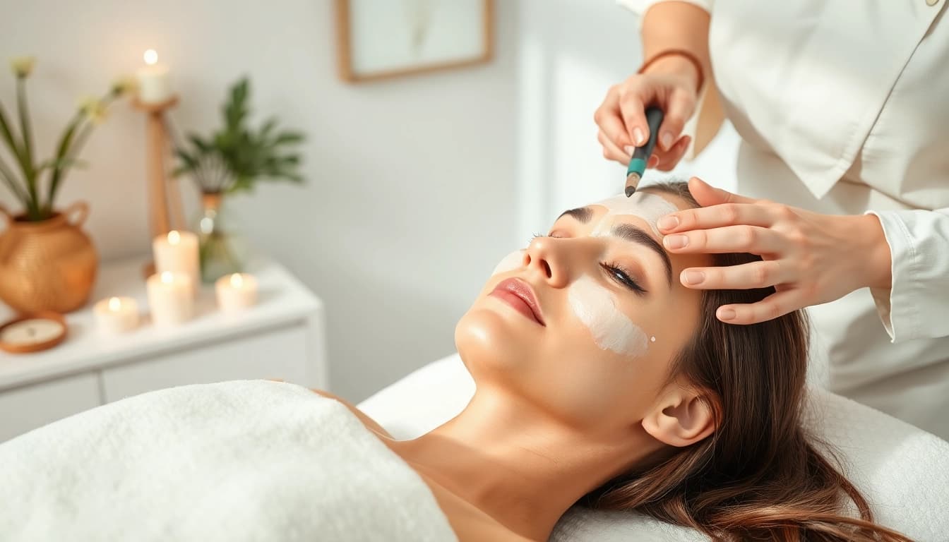 Indulge in an Anti-aging facial Queens NY at a serene spa.