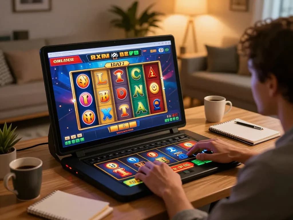 Nohu slot game interface displaying vibrant reels as player spins for jackpots