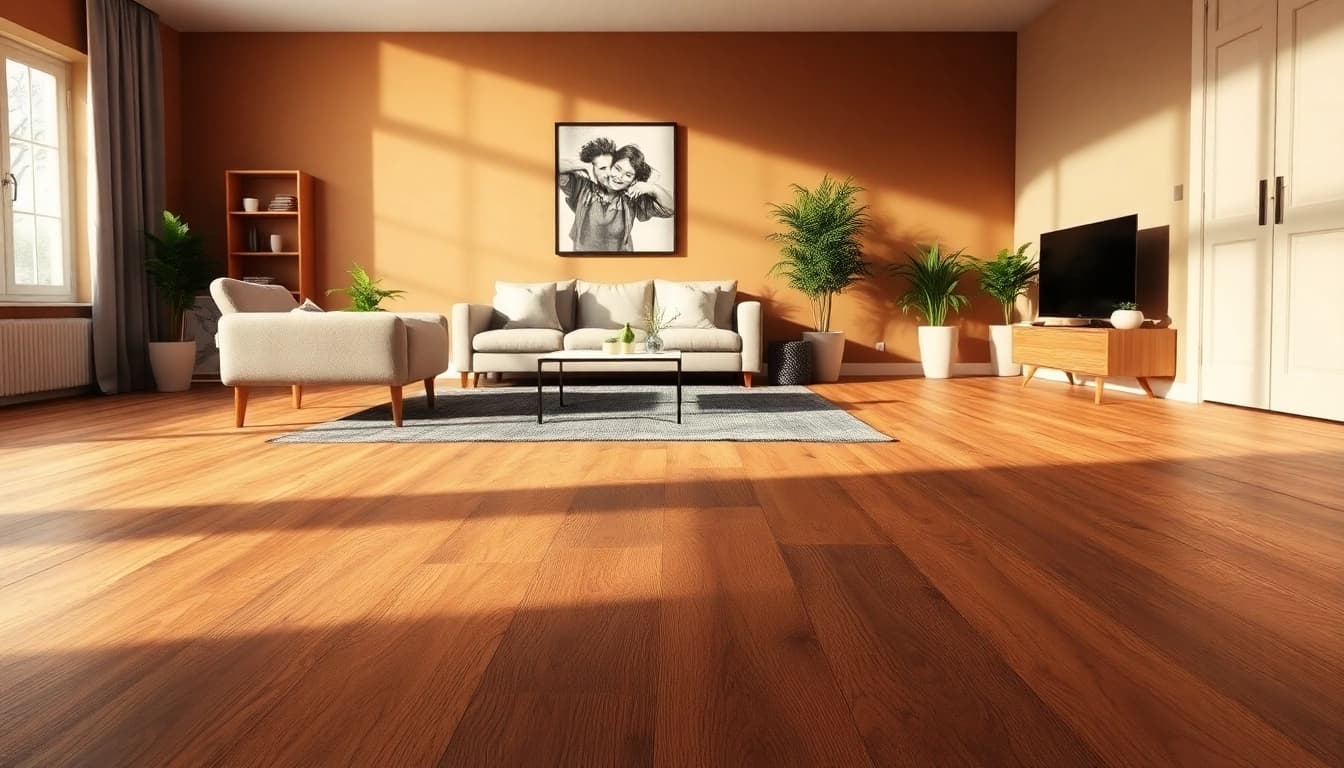 Enhance your space with waterproof vinyl flooring that combines style and durability.