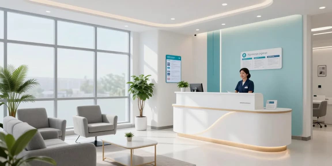 Compassionate healthcare team discussing hair transplant turkey options in a modern clinic.