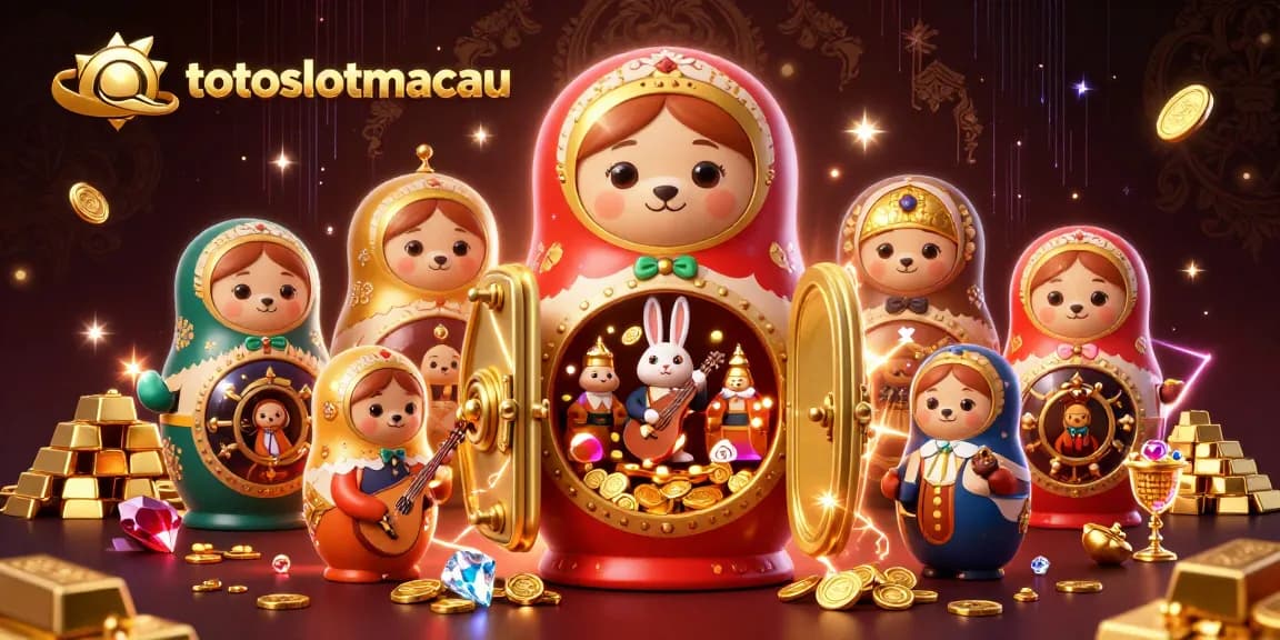 Experience the thrilling world of totoslotmacau with vibrant casino elements and dazzling treasure.