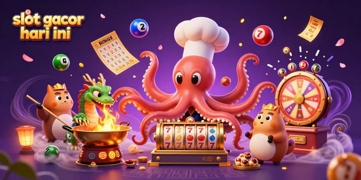 Experience the thrill of slot gacor hari ini with exciting 3D characters and vibrant game elements.