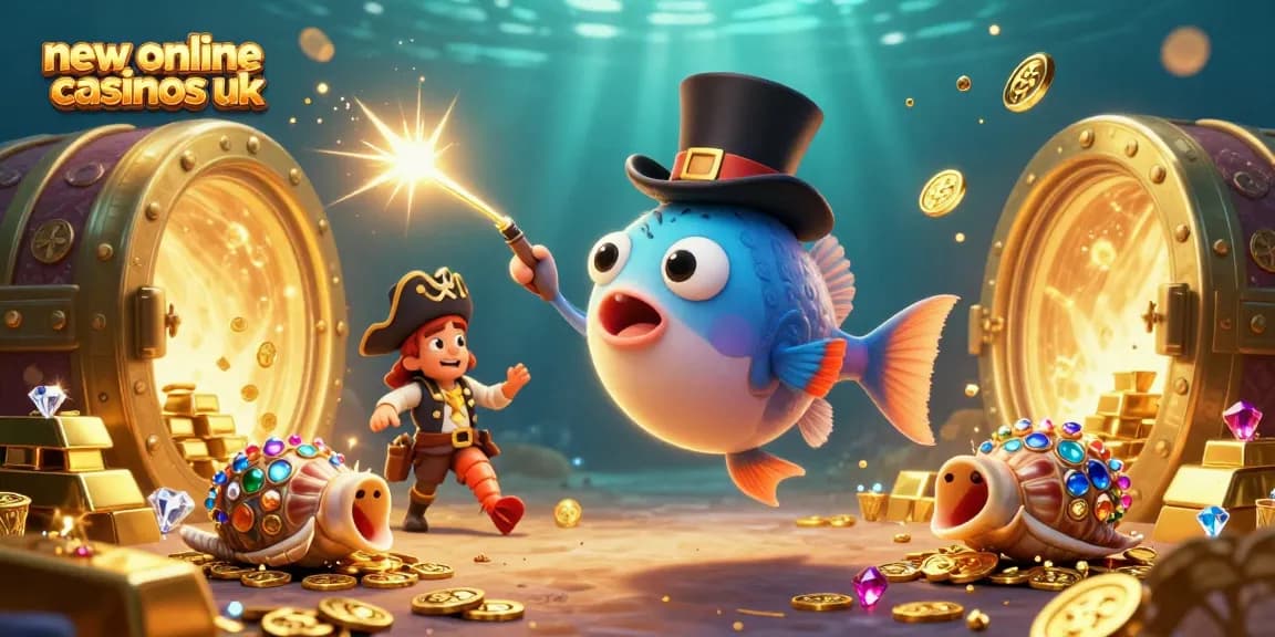 Experience the excitement of new online casinos UK with glowing treasures and engaging characters.
