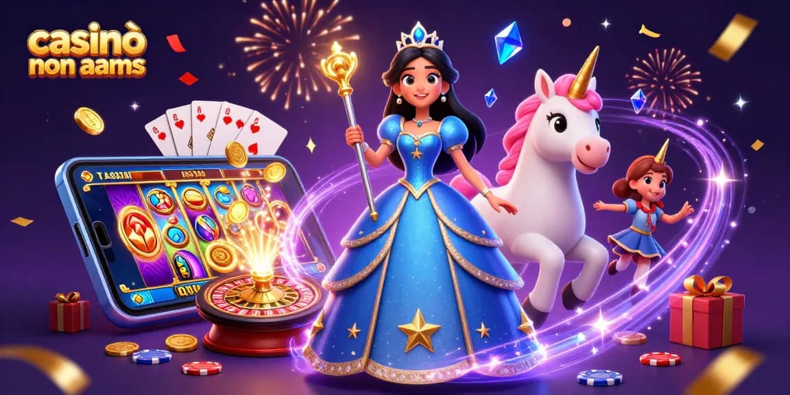 Scopri l'emozione avvincente dei casinò non AAMS con personaggi incantevoli e giochi di slot vibranti.