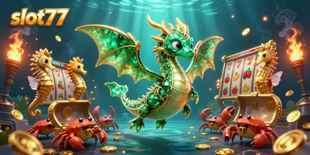 Menangkan jackpot slot777 dengan ilustrasi 3D penuh energi dan detail.