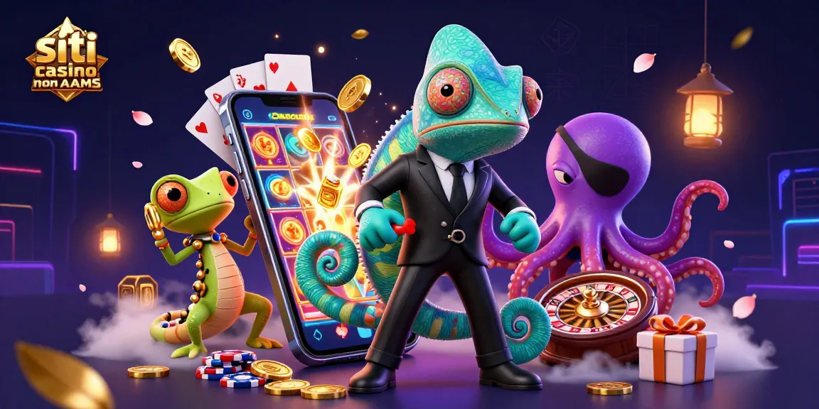 Vivi un'esperienza di gioco entusiasmante e bonus nei siti casino non AAMS con elementi e personaggi 3D vivaci.