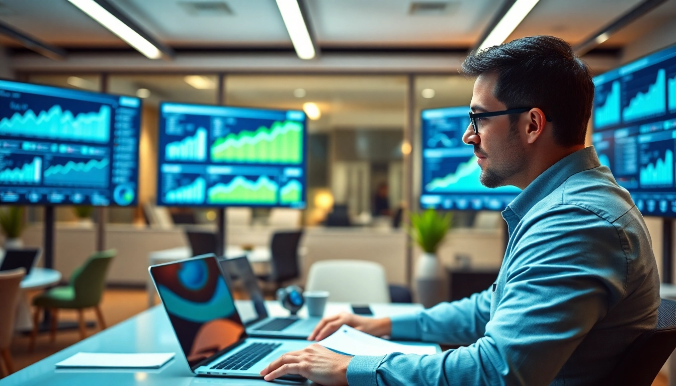 Evaluate SEO performance metrics in a professional office environment, highlighting data-driven insights.