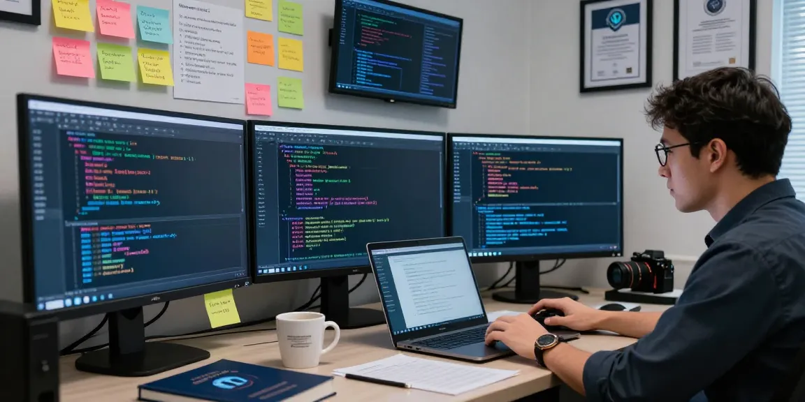 Cybersecurity expert recovering stolen cryptocurrency during digital investigation with multiple screens and forensic tools.