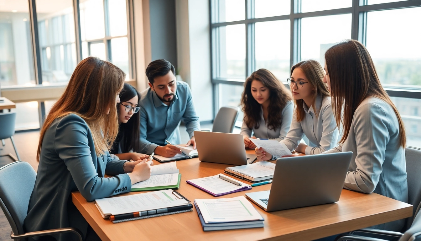 Explore options to get certified with diverse students studying together in a collaborative environment.