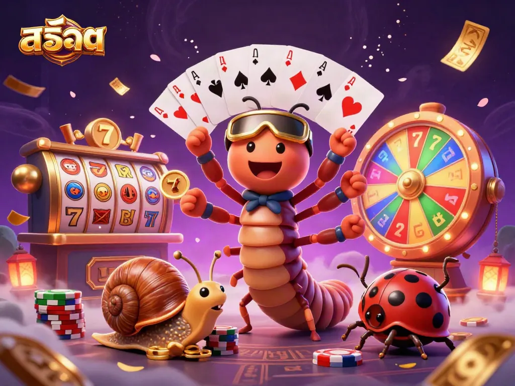 สนุกกับการเล่น สล็อต ด้วยดีลเลอร์การ์ตูนและเงินรางวัลมากมาย