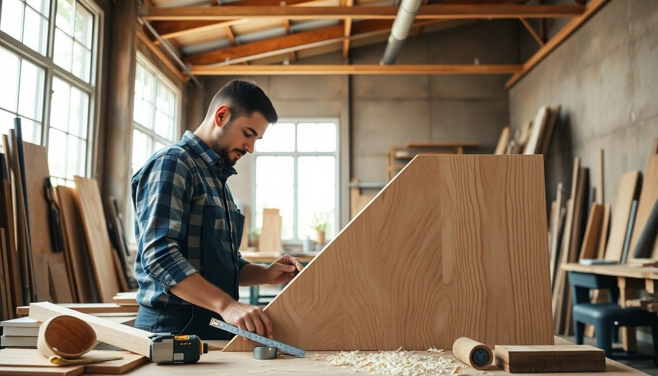 Learn about carpentry apprenticeship through a craftsman focused on his woodworking project.