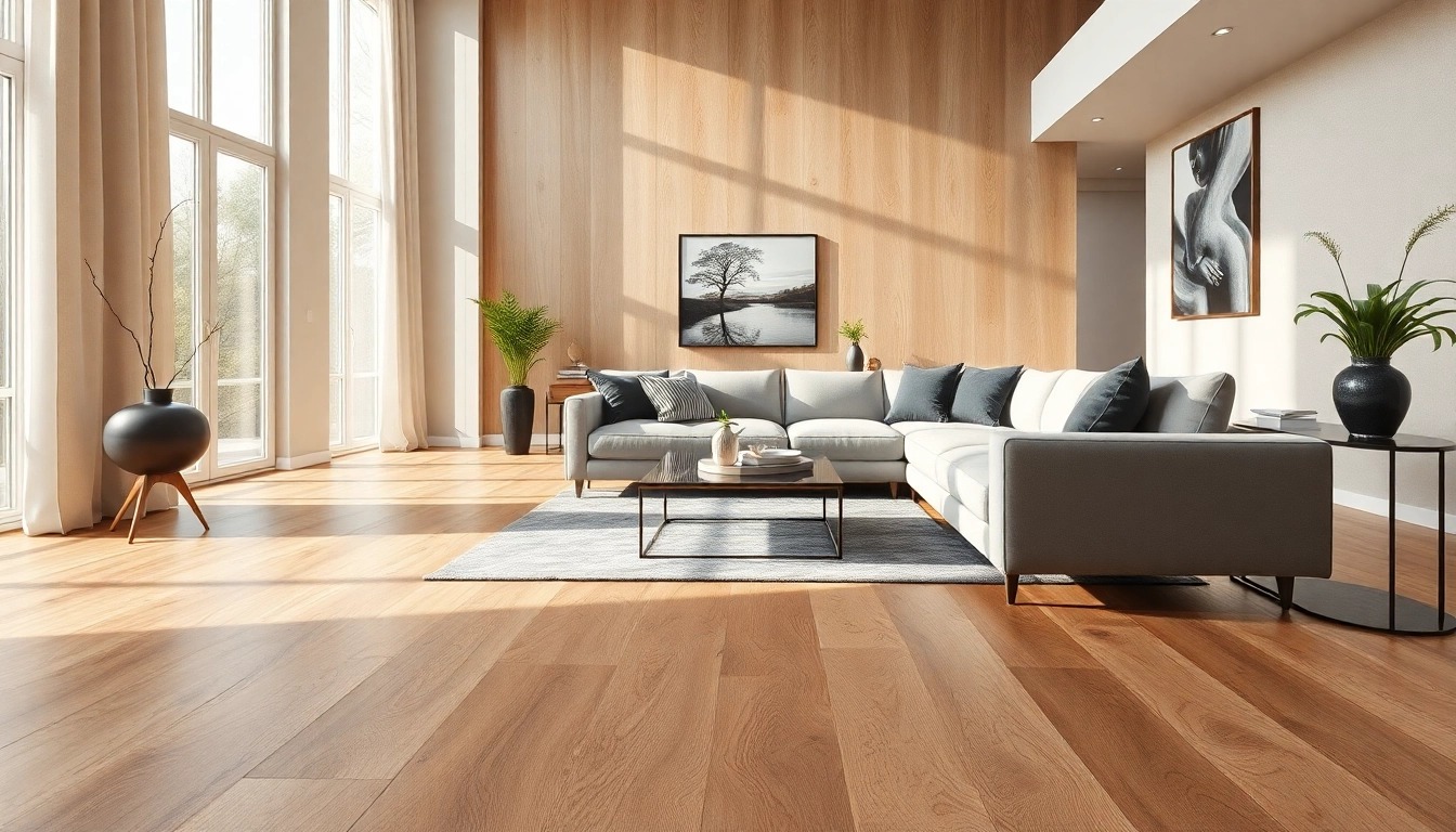 Enhance your space with lvp flooring featuring rich textures and natural light.