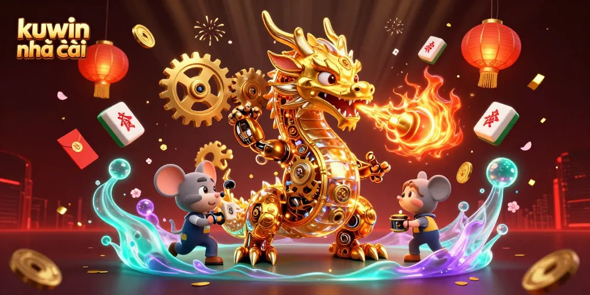 Experience breathtaking gameplay at kuwin nhà cái with golden dragon and intricate casino elements.