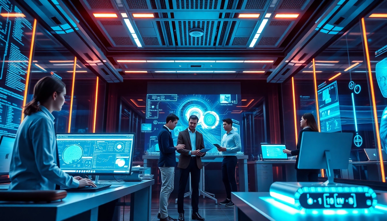Experience the innovative power of Gemini 3 Pro in a modern tech workspace.