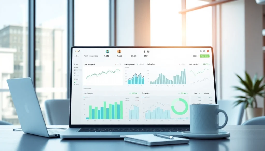 Engaging and interactive smm reseller panel dashboard showcasing user analytics.