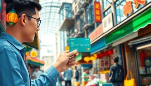 카드깡의 개념을 설명하는 곳에서 신용카드를 교환하는 장면