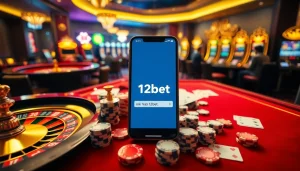 Experience the thrill of gambling at 12bet using the ink vao 12bet link with vibrant casino visuals.