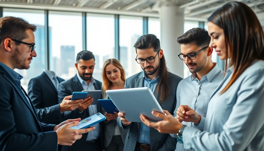 Enhancing competitive intelligence through teamwork in a dynamic office environment.