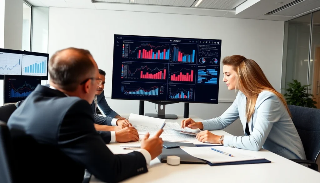 Enhance competitive intelligence for sales with a strategic team meeting visual.