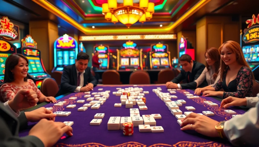 Raih pengalaman slot demo Mahjong yang seru di meja kasino mewah.