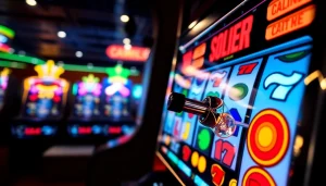 Menampilkan proses slot deposit 1k dengan antarmuka permainan slot online yang vibrant dan menarik.