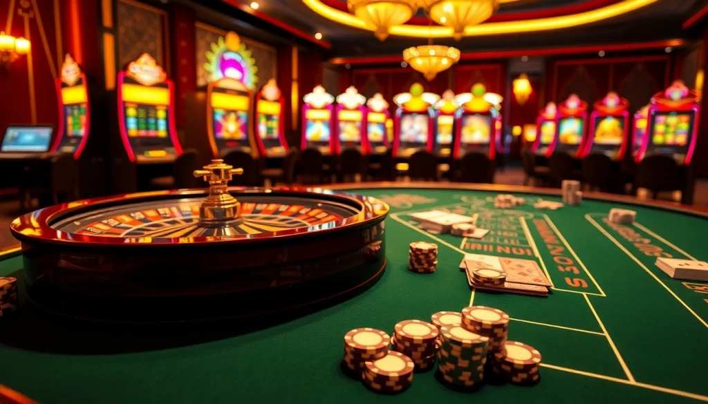 Vivez des gains exaltants dans un casino en ligne fiable avec des tables de poker vibrantes et des machines à sous lumineuses.