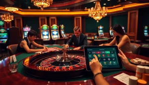 Vivez des jeux passionnants dans un casino en ligne fiable, avec des tables élégantes et des joueurs captivants.