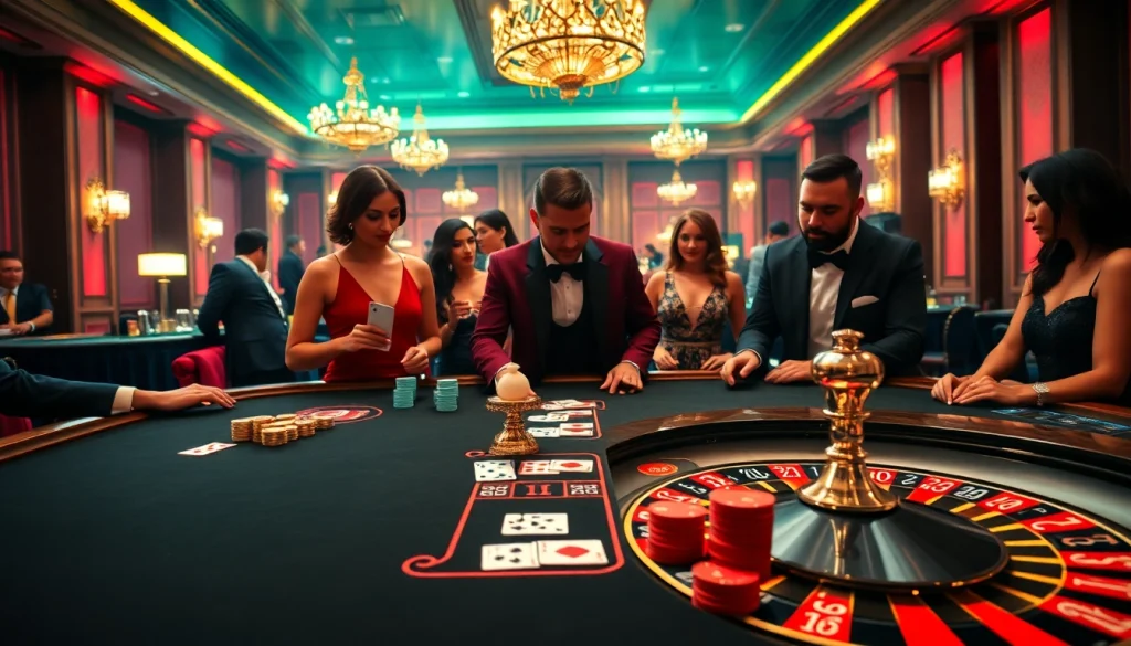 Découvrez l'excitation du casino en ligne fiable avec des actions de jeu vibrantes et un gameplay élégant.