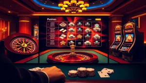 Découvrez l'excitation d'un casino en ligne fiable avec des visuels de jeu vibrants, y compris la roulette.