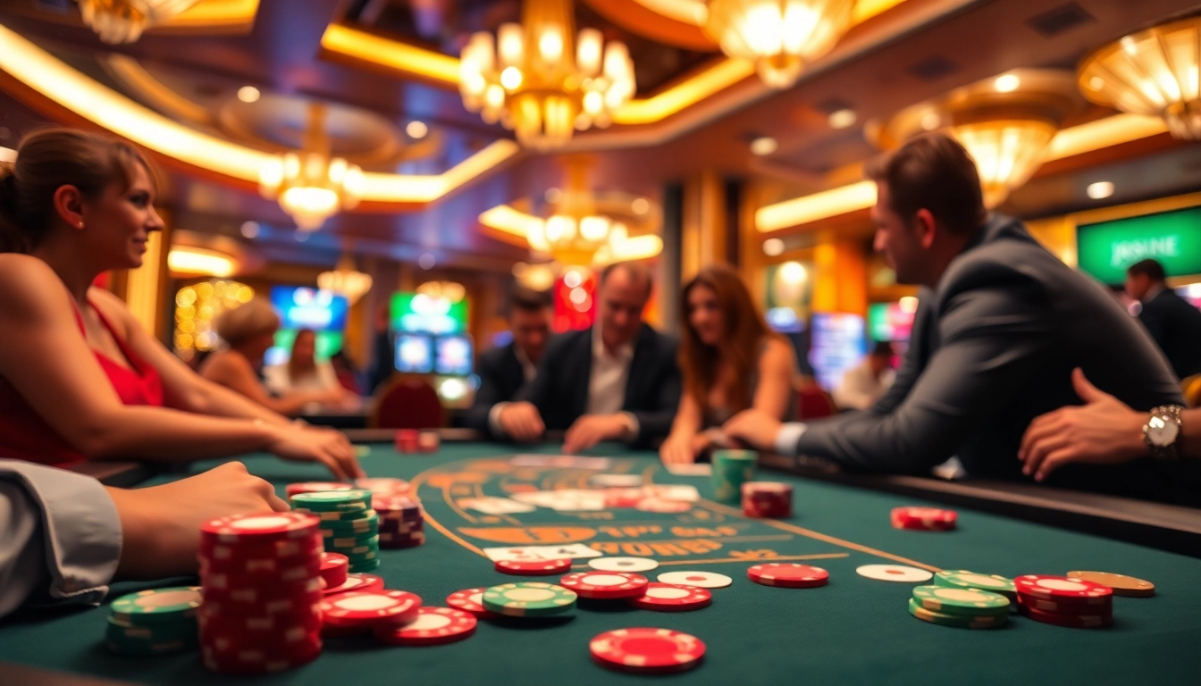Permainan poker yang menarik di kasino pakde4d dengan pemain yang bersemangat.