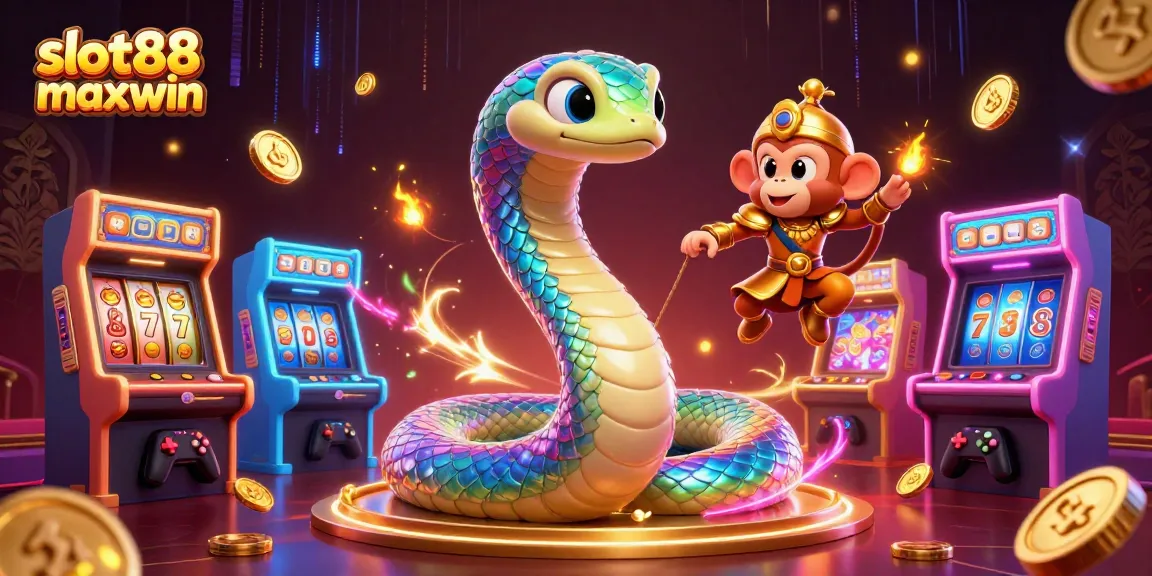 Rasakan aksi mendebarkan dengan slot88 maxwin dalam adegan kasino 3D yang hidup ini, dipenuhi dengan karakter dinamis dan elemen permainan.