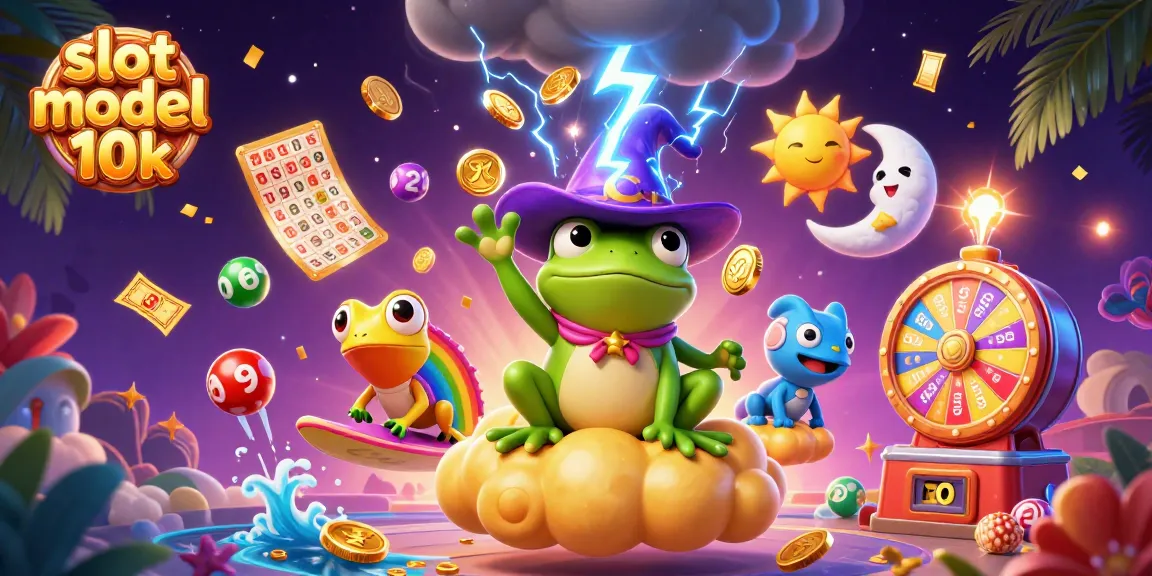 Experience thrilling wins with slot modal 10k in this vibrant casino scene packed with action.