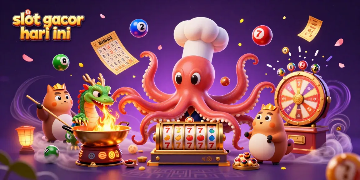 Experience the thrill of slot gacor hari ini with exciting 3D characters and vibrant game elements.