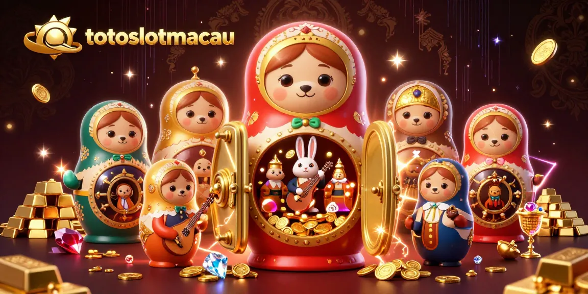 Experience the thrilling world of totoslotmacau with vibrant casino elements and dazzling treasure.